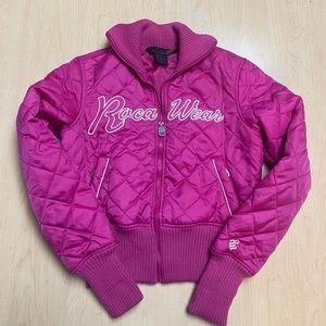 Size Medium Vintage Y2K Pink Rocawear puffer jacket! 💕💓💗💞💖